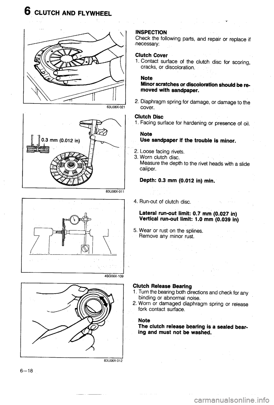 MAZDA 323 1988  Workshop Manual 