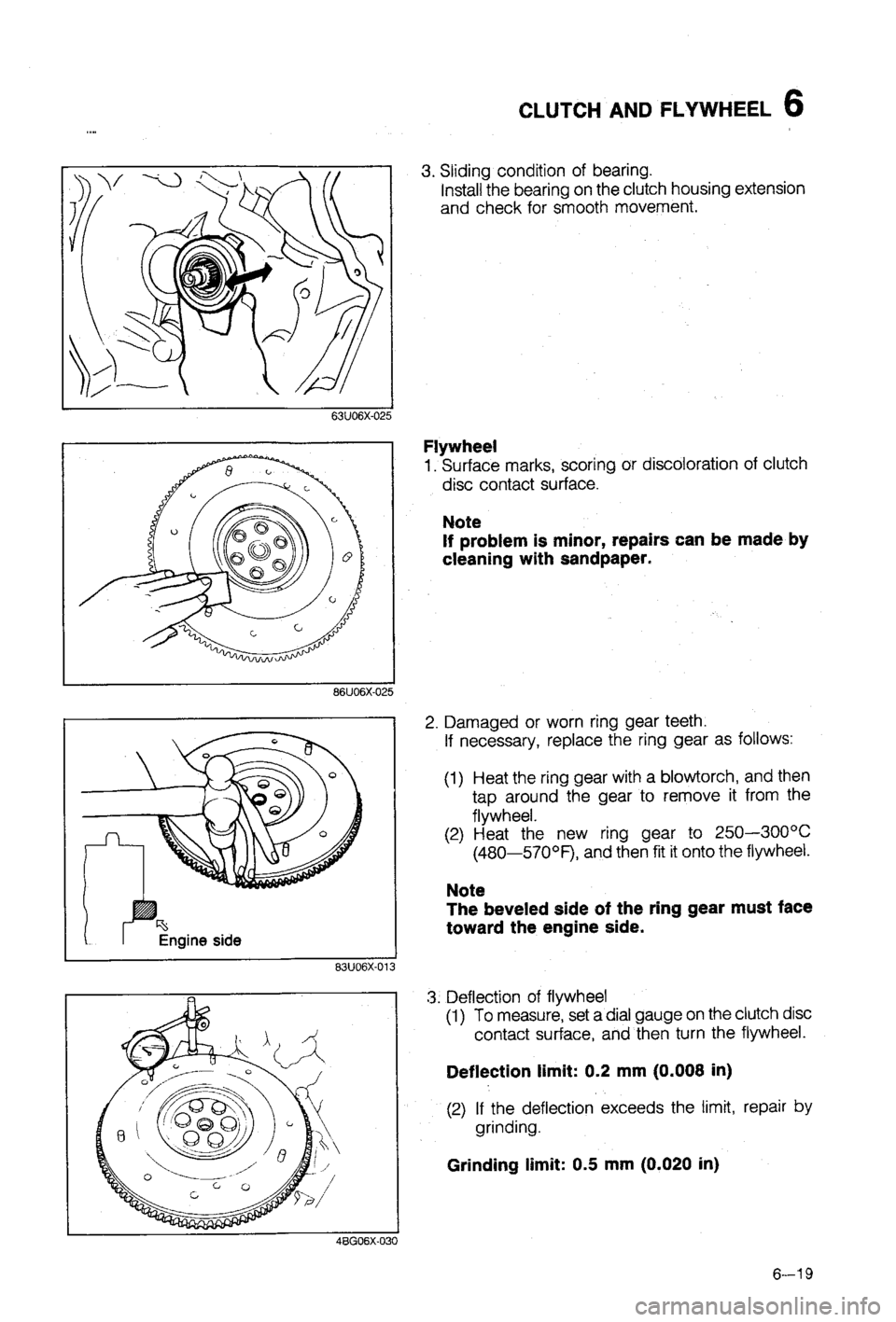 MAZDA 323 1988  Workshop Manual 