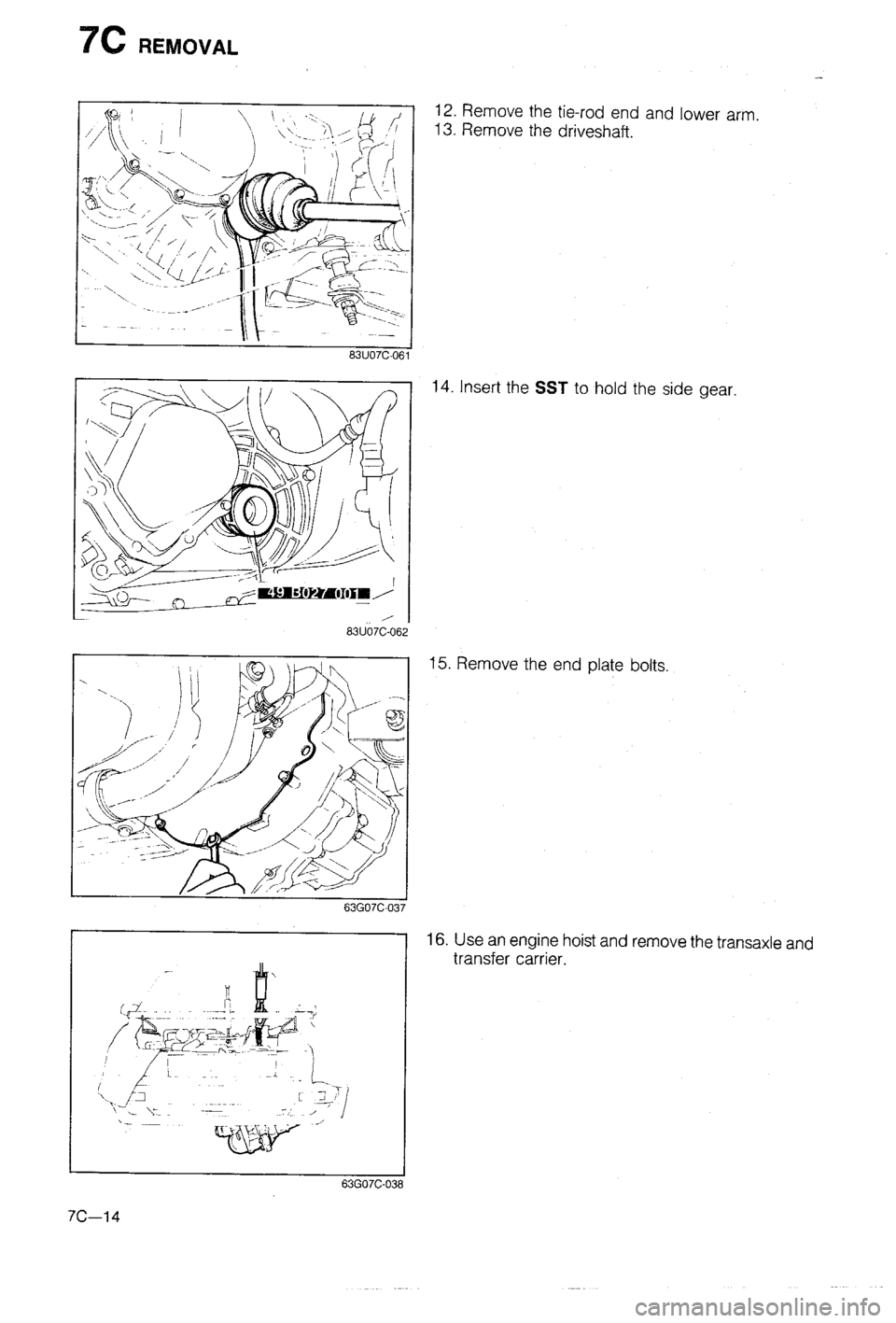 MAZDA 323 1988  Workshop Manual 