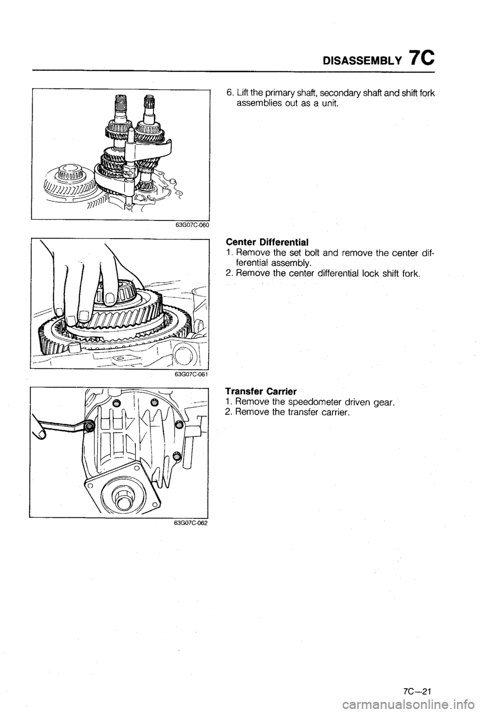 MAZDA 323 1988  Workshop Manual 
