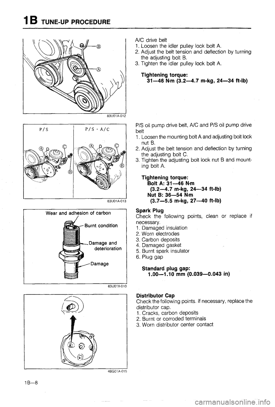 MAZDA 323 1988  Workshop Manual 