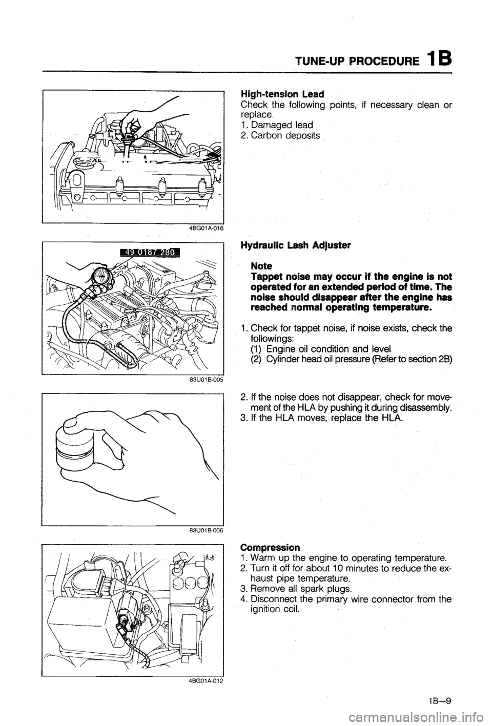 MAZDA 323 1988  Workshop Manual 