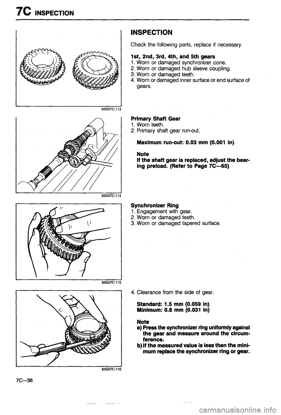 MAZDA 323 1988  Workshop Manual 