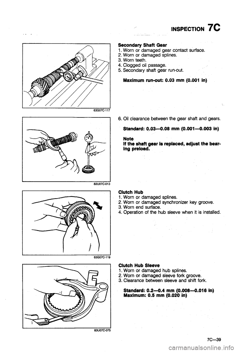 MAZDA 323 1988  Workshop Manual 