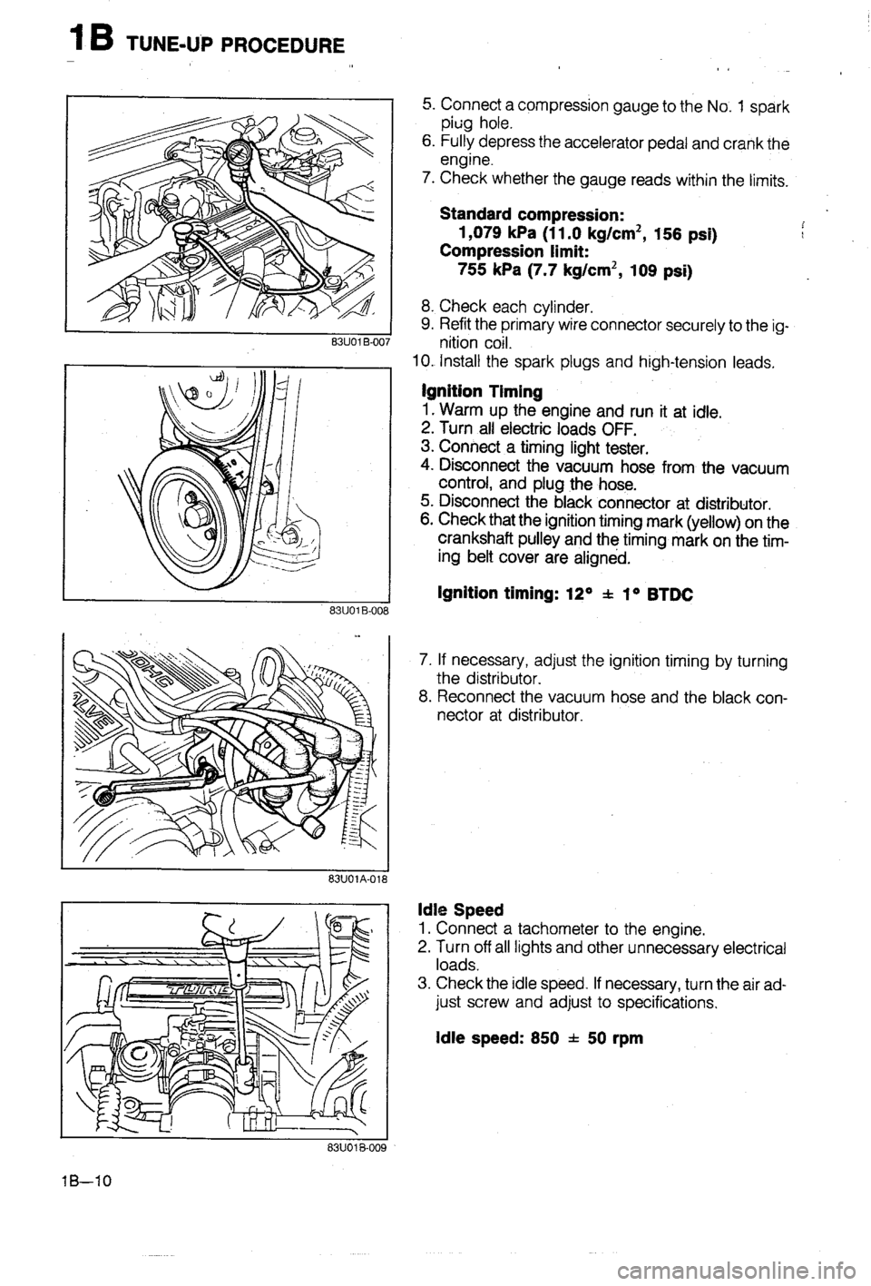 MAZDA 323 1988  Workshop Manual 