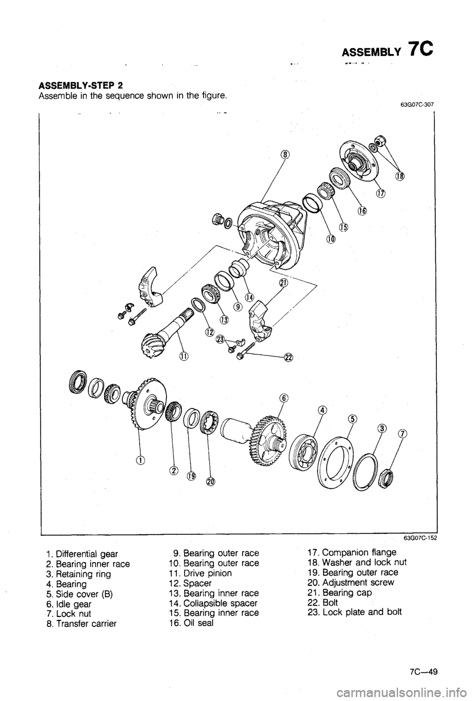 MAZDA 323 1988  Workshop Manual 