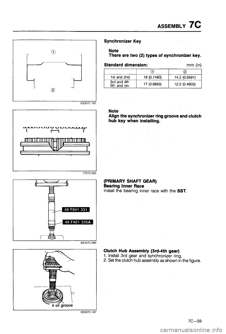 MAZDA 323 1988  Workshop Manual 