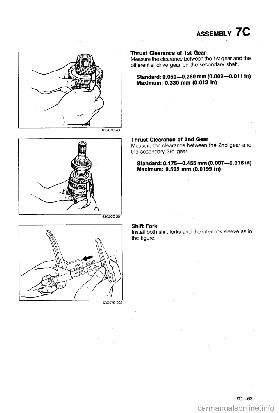 MAZDA 323 1988  Workshop Manual 
