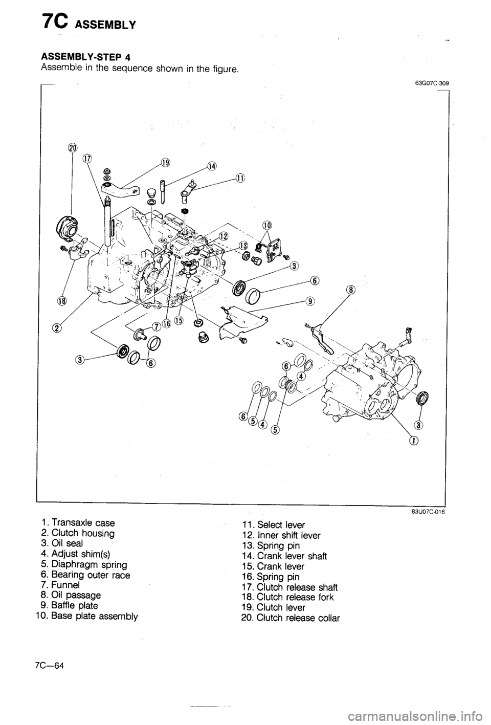 MAZDA 323 1988  Workshop Manual 
