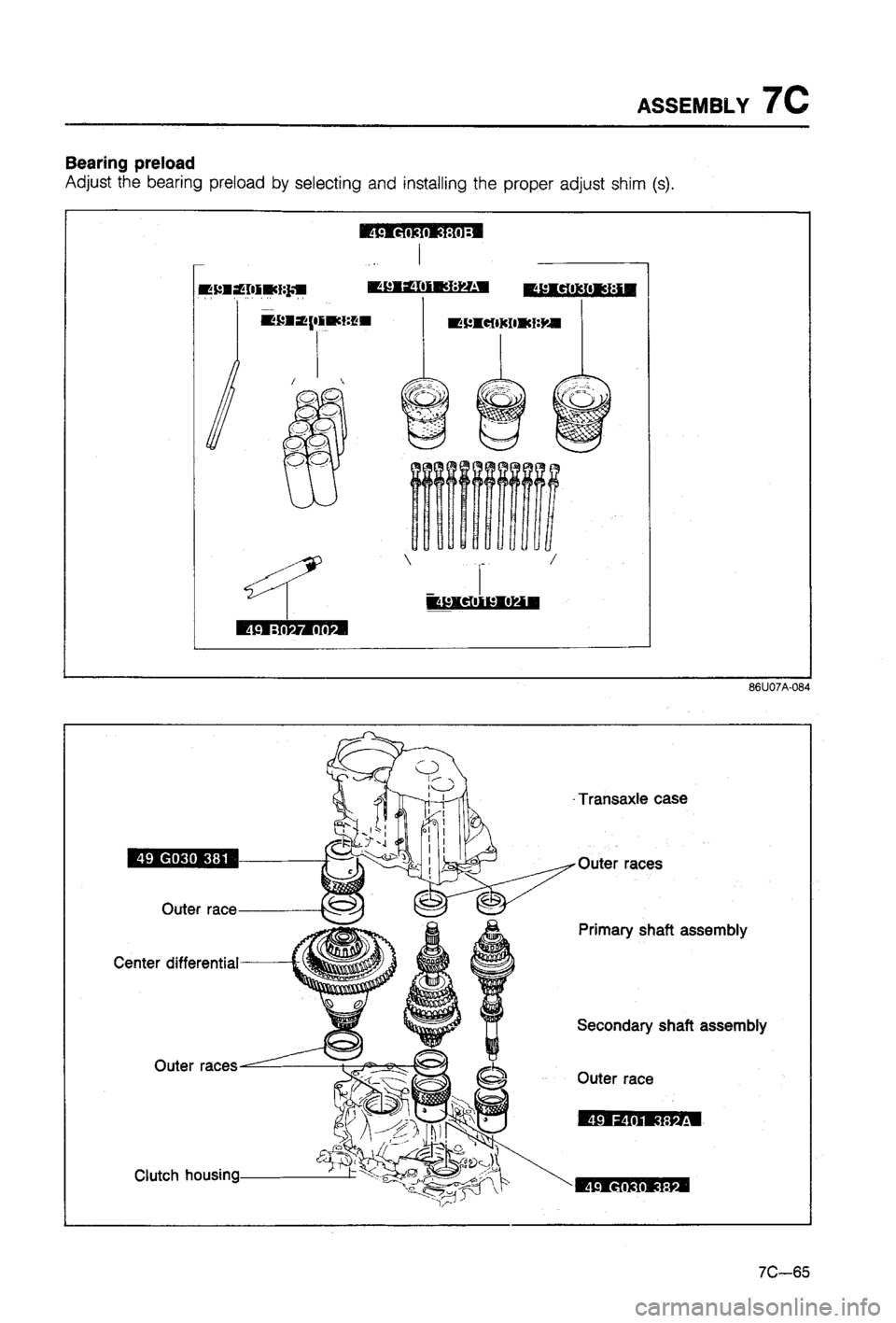 MAZDA 323 1988  Workshop Manual 