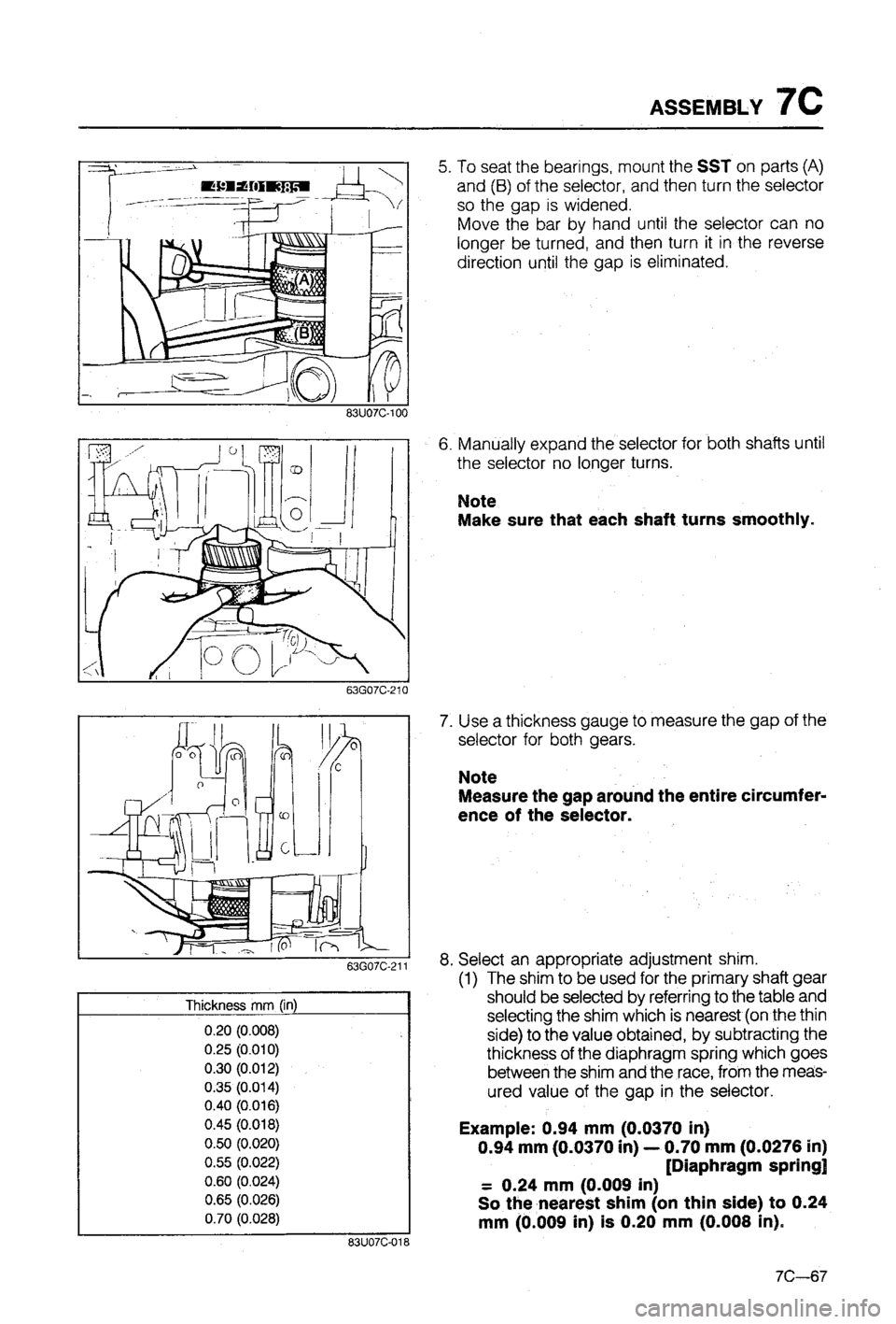 MAZDA 323 1988  Workshop Manual 