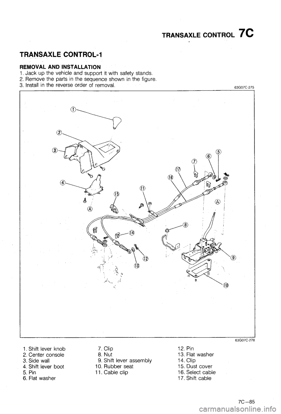 MAZDA 323 1988  Workshop Manual 