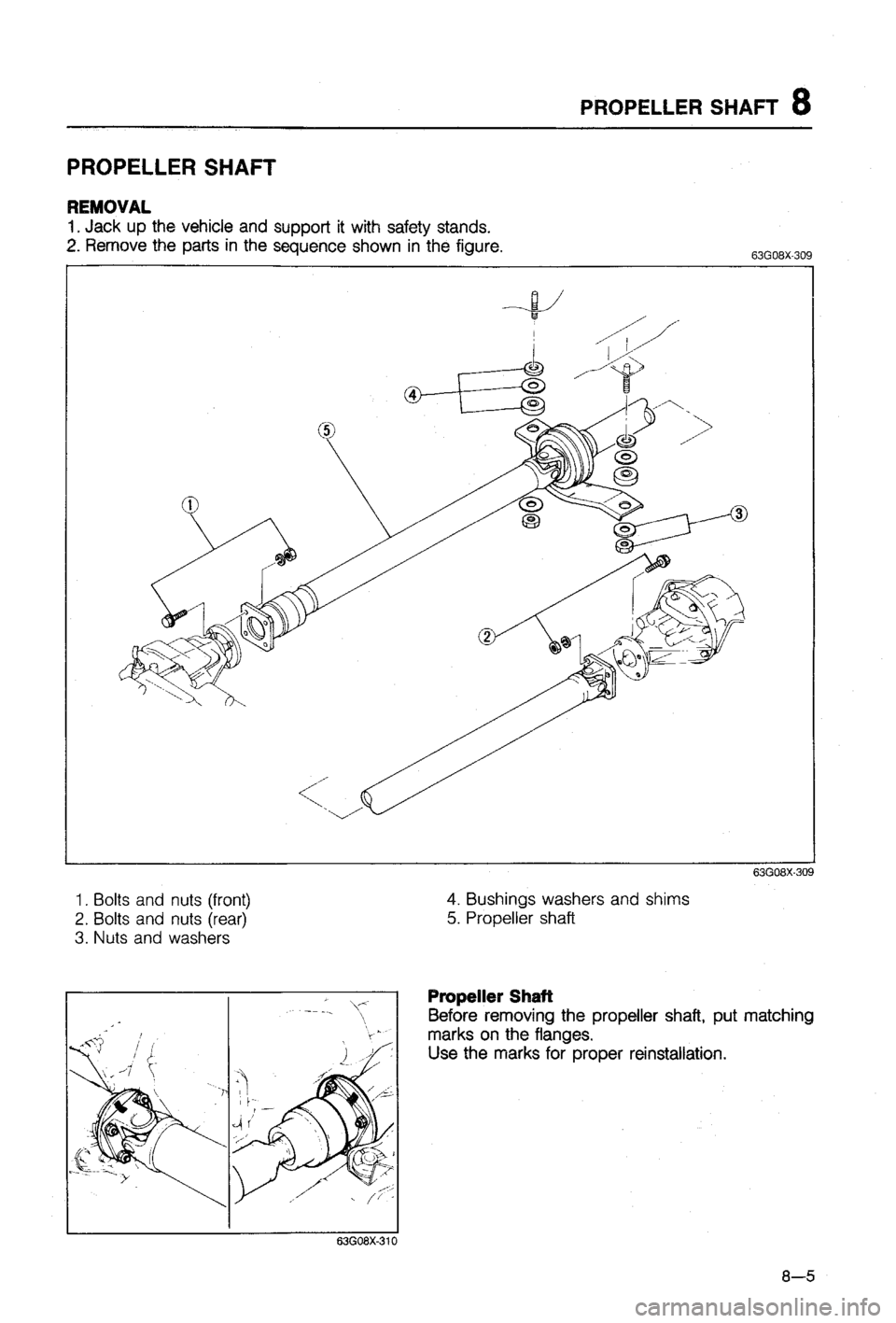 MAZDA 323 1988  Workshop Manual 