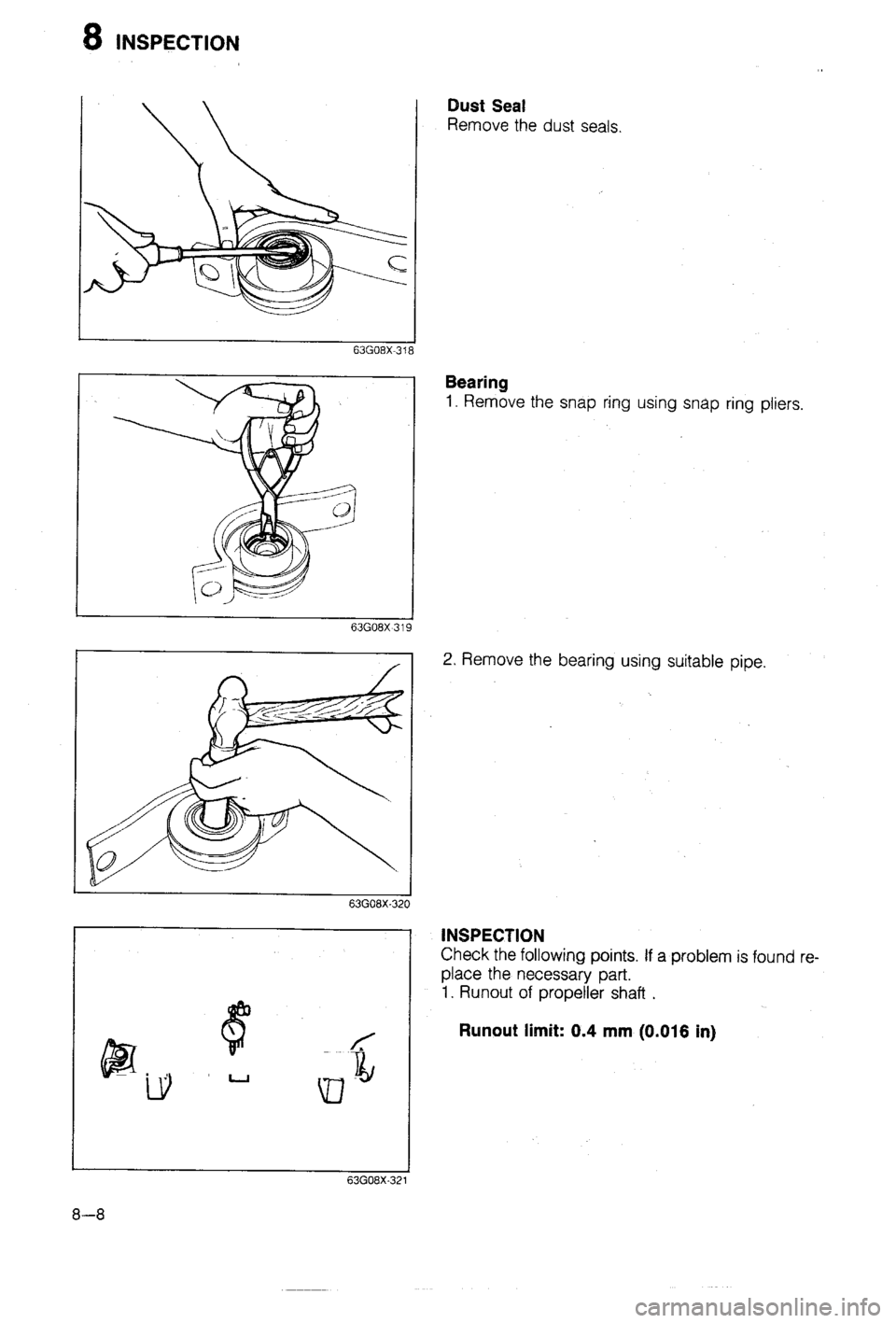 MAZDA 323 1988  Workshop Manual 