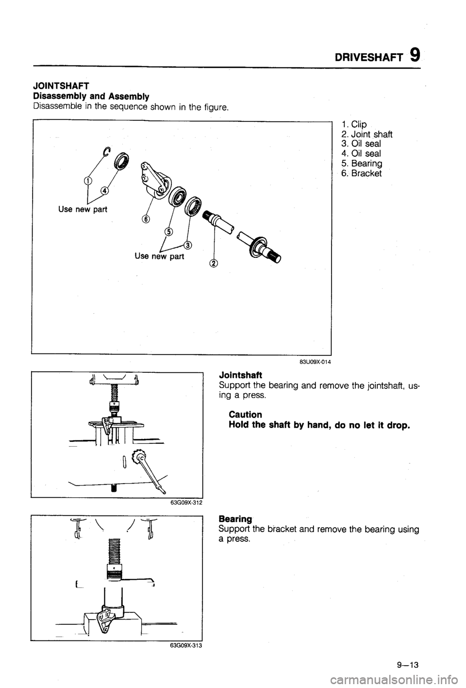 MAZDA 323 1988  Workshop Manual 