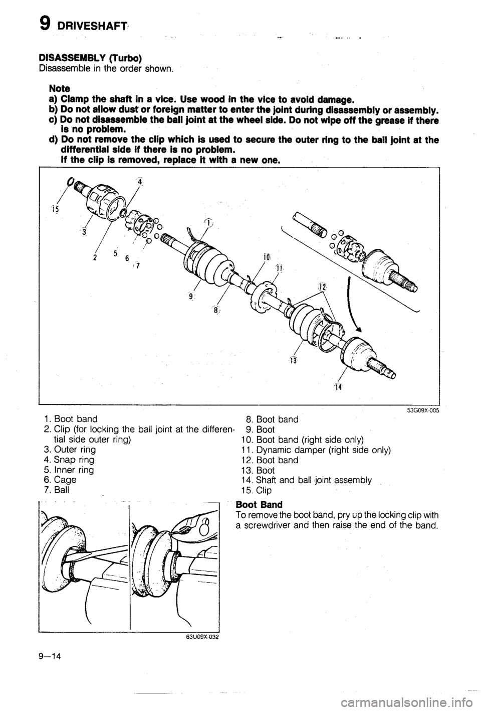 MAZDA 323 1988  Workshop Manual 