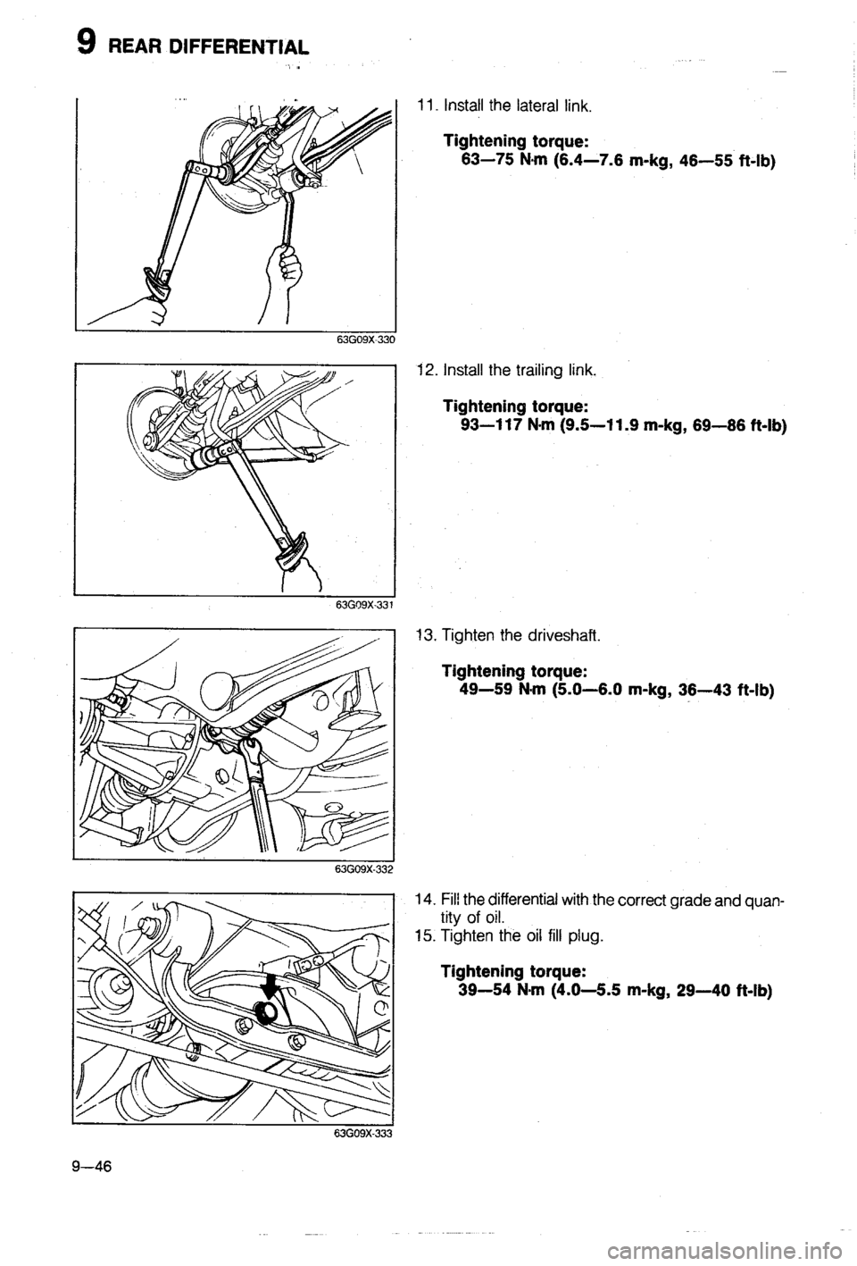 MAZDA 323 1988  Workshop Manual 