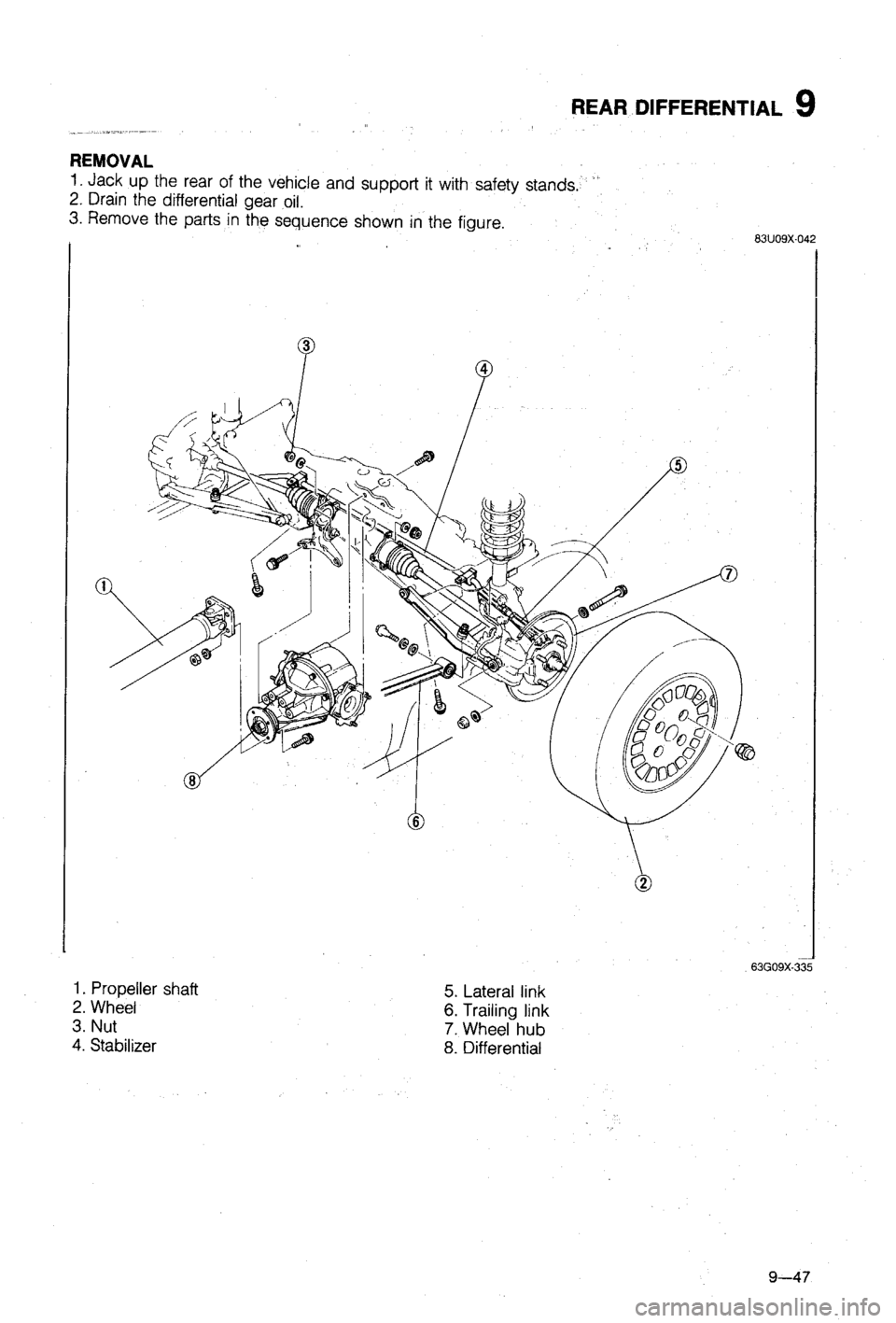 MAZDA 323 1988  Workshop Manual 
