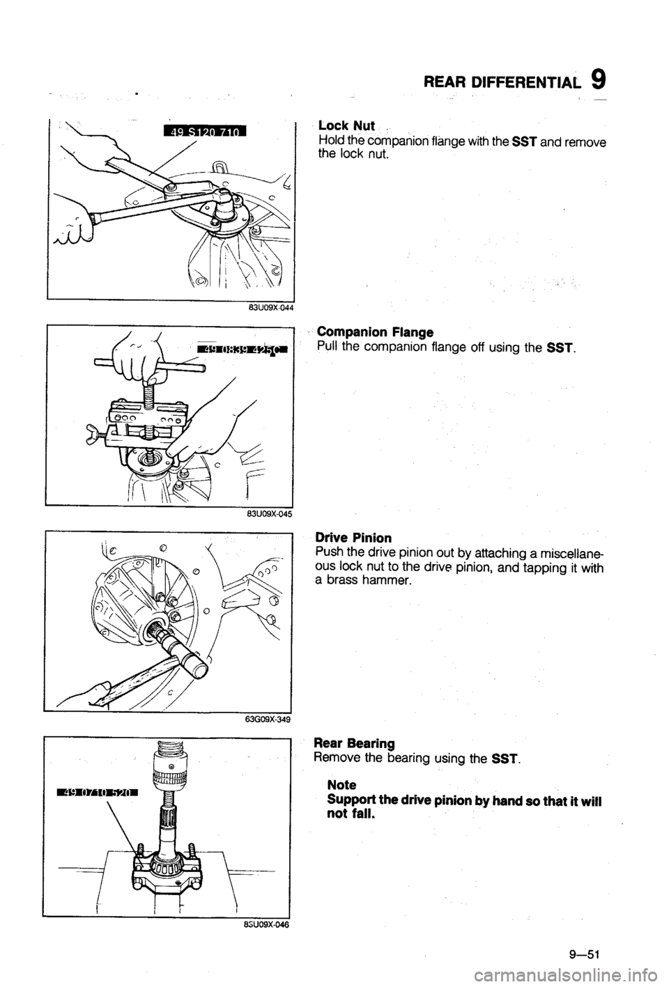 MAZDA 323 1988  Workshop Manual 