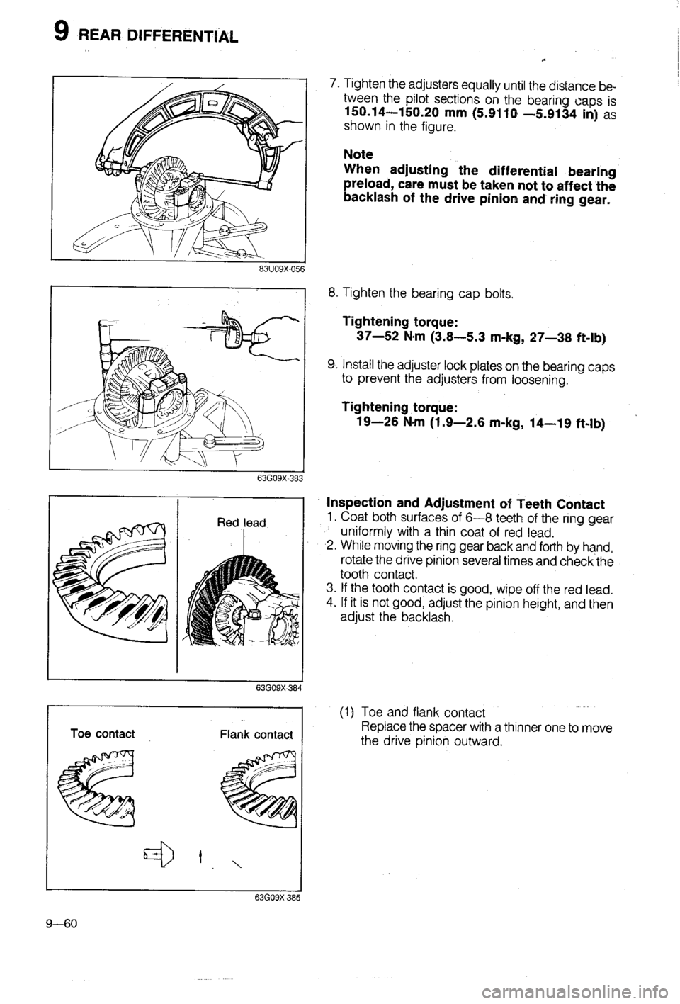MAZDA 323 1988  Workshop Manual 