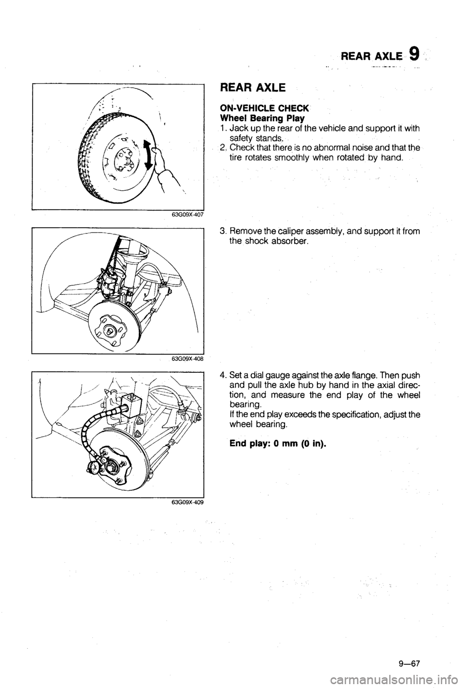 MAZDA 323 1988  Workshop Manual 