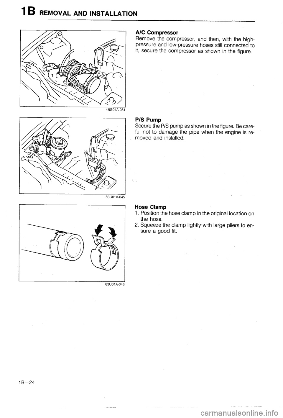 MAZDA 323 1988  Workshop Manual 