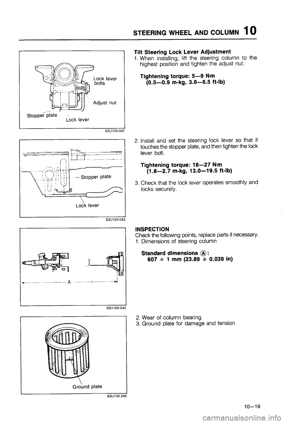 MAZDA 323 1988  Workshop Manual 