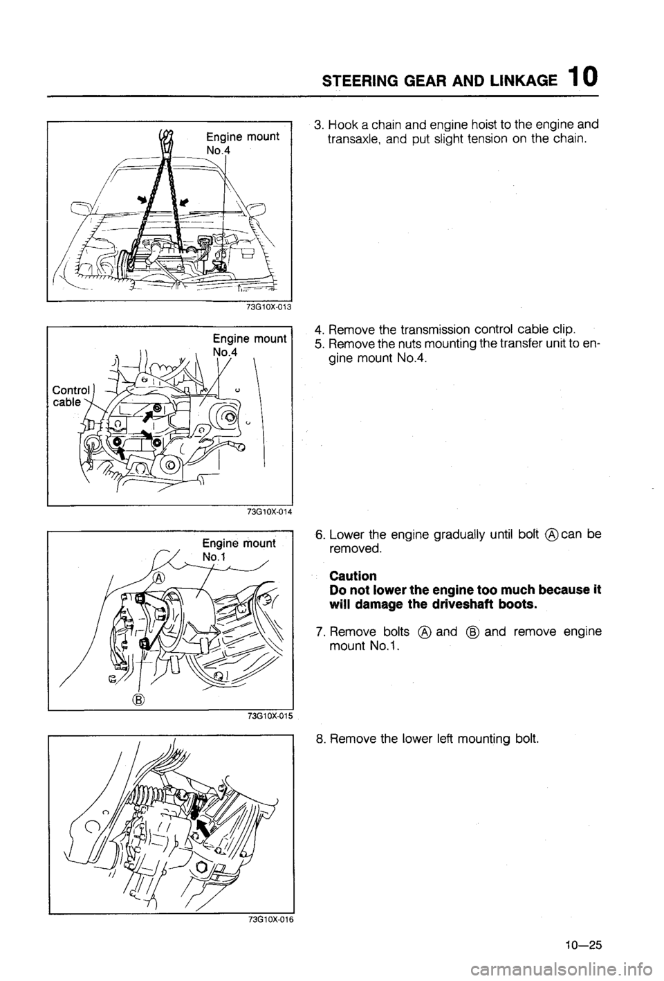 MAZDA 323 1988  Workshop Manual 