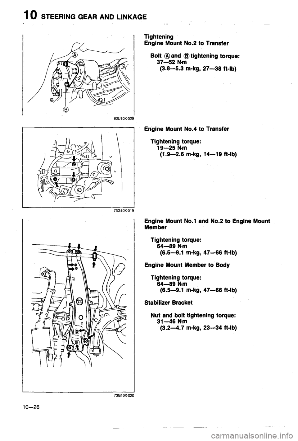 MAZDA 323 1988  Workshop Manual 