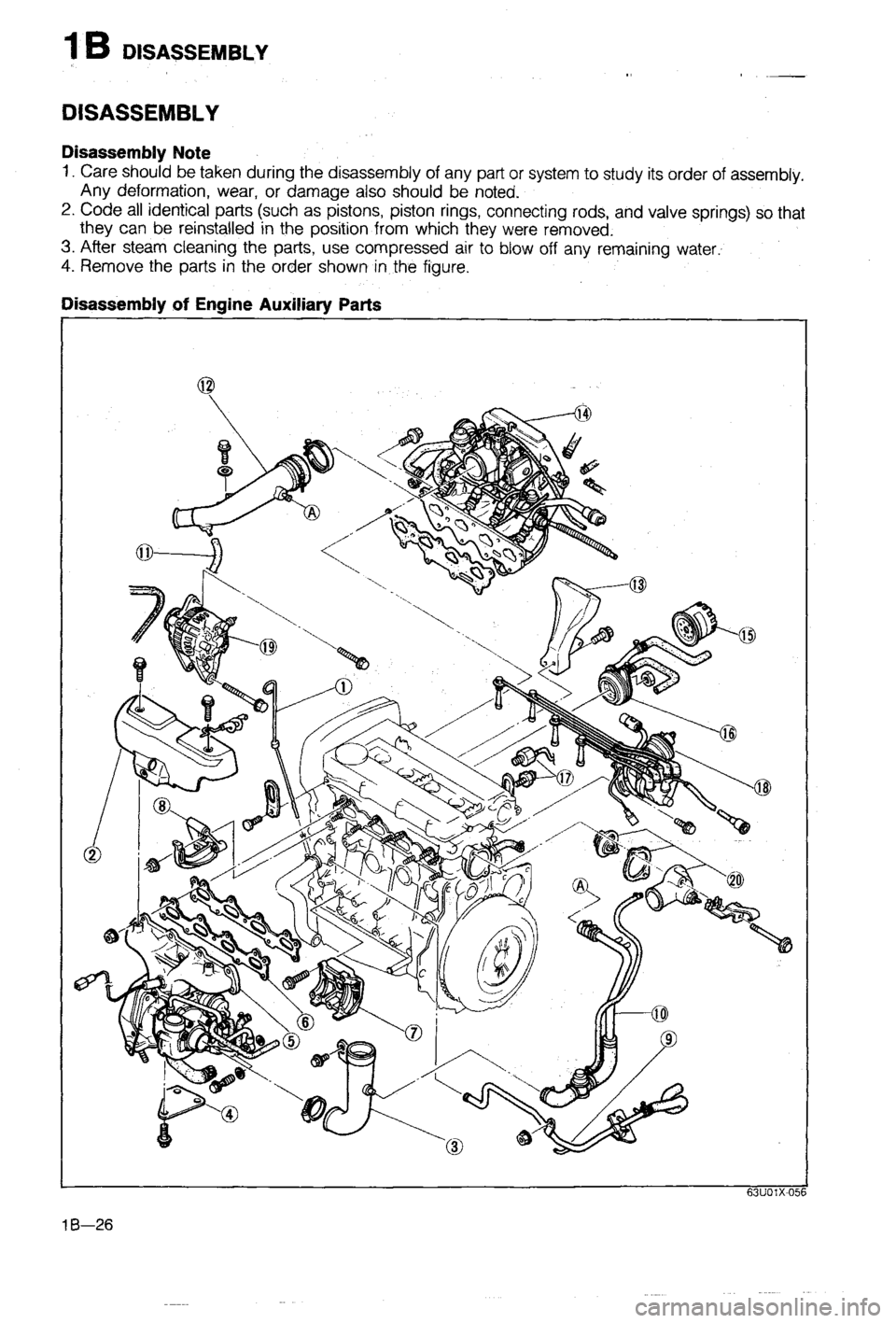 MAZDA 323 1988  Workshop Manual 