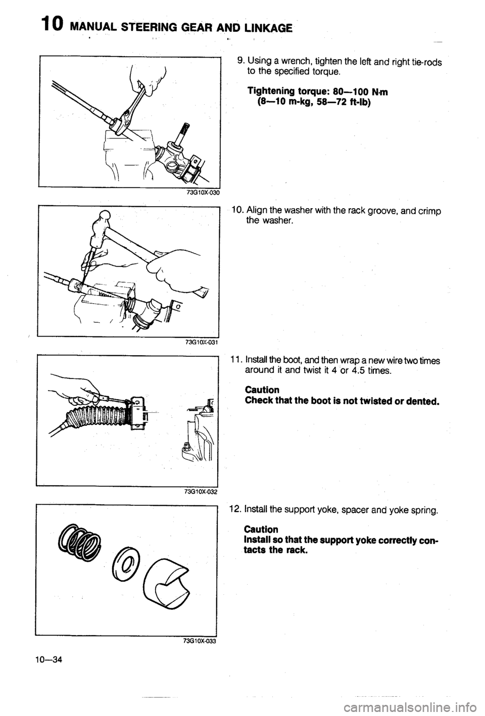 MAZDA 323 1988  Workshop Manual 