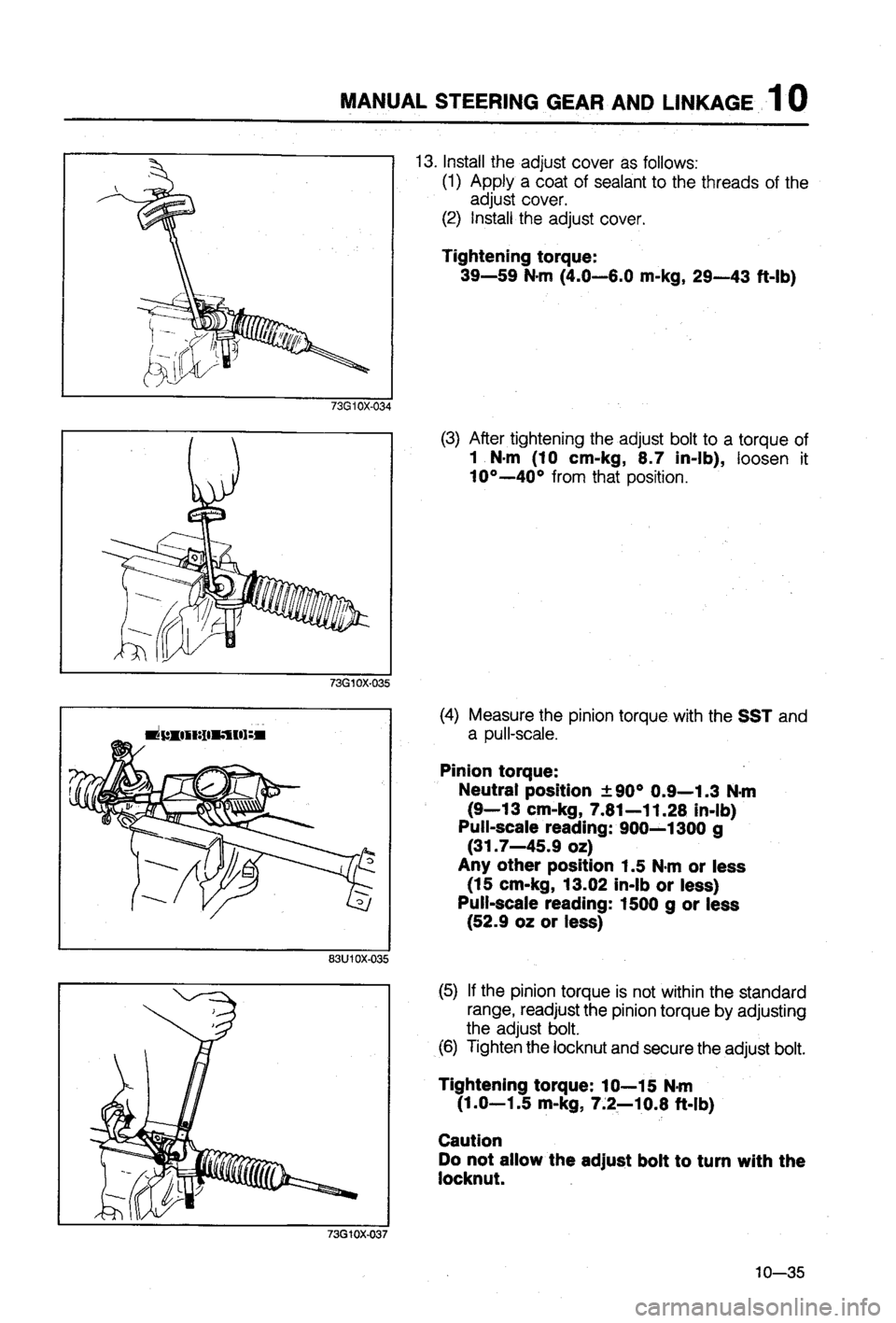 MAZDA 323 1988  Workshop Manual 