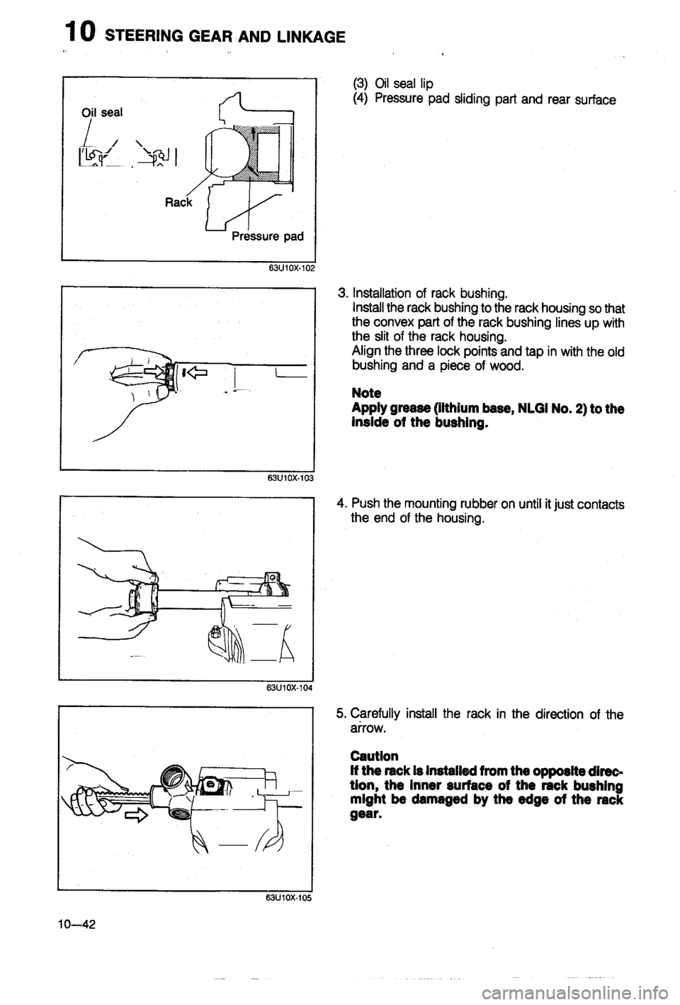 MAZDA 323 1988  Workshop Manual 