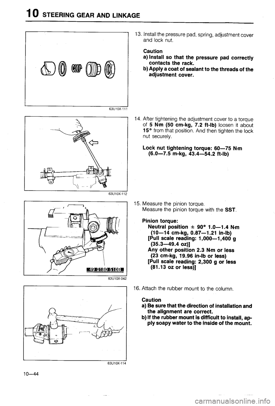 MAZDA 323 1988  Workshop Manual 