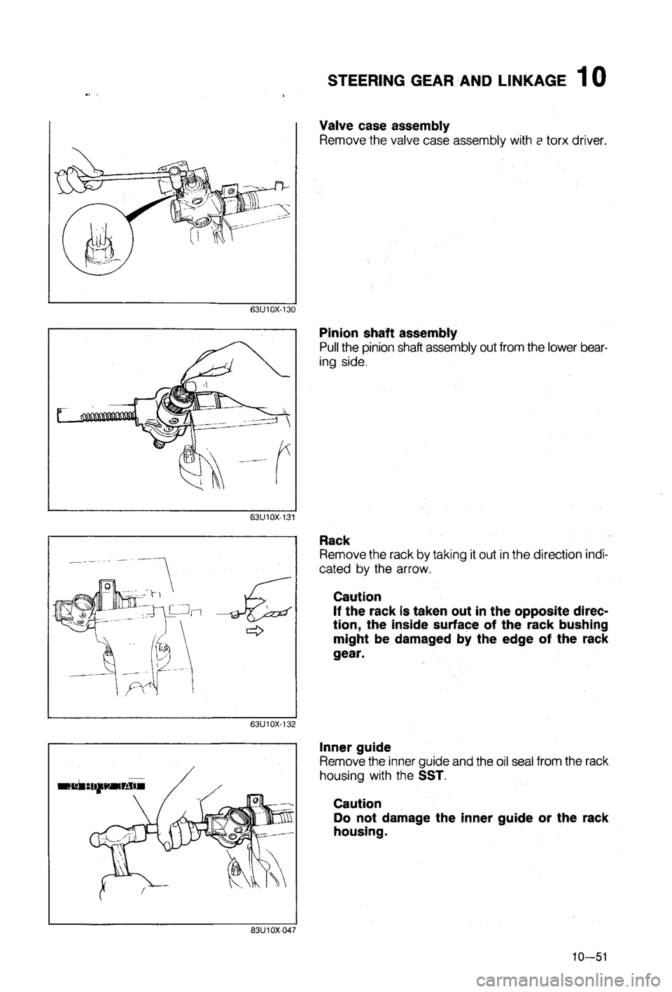 MAZDA 323 1988  Workshop Manual 