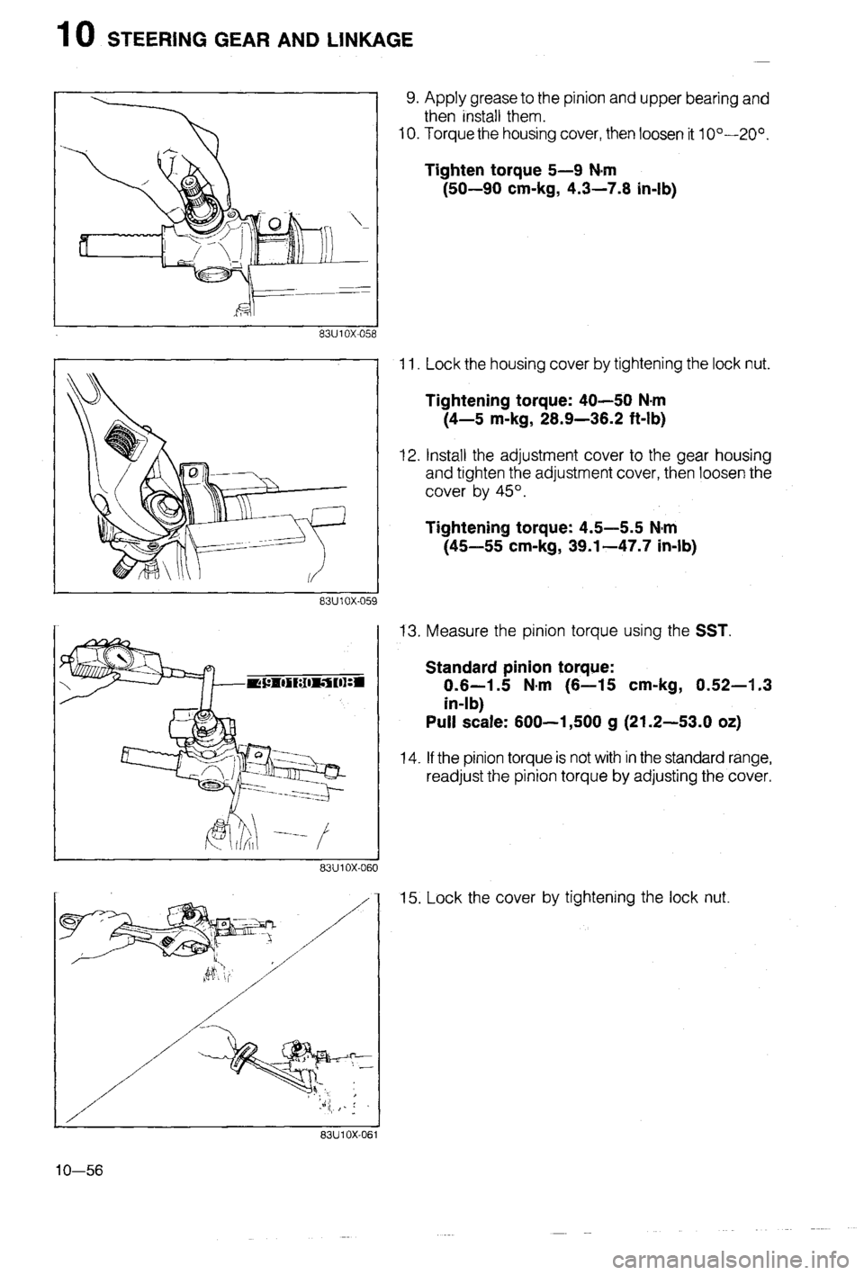 MAZDA 323 1988  Workshop Manual 