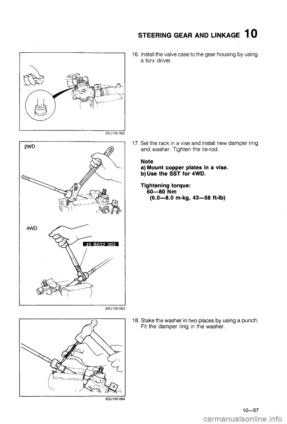 MAZDA 323 1988  Workshop Manual 