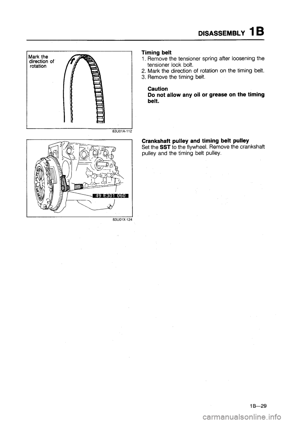 MAZDA 323 1988  Workshop Manual 