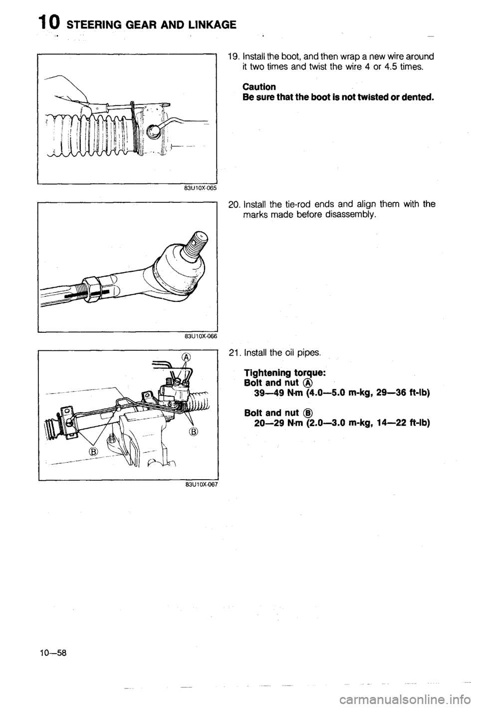 MAZDA 323 1988  Workshop Manual 