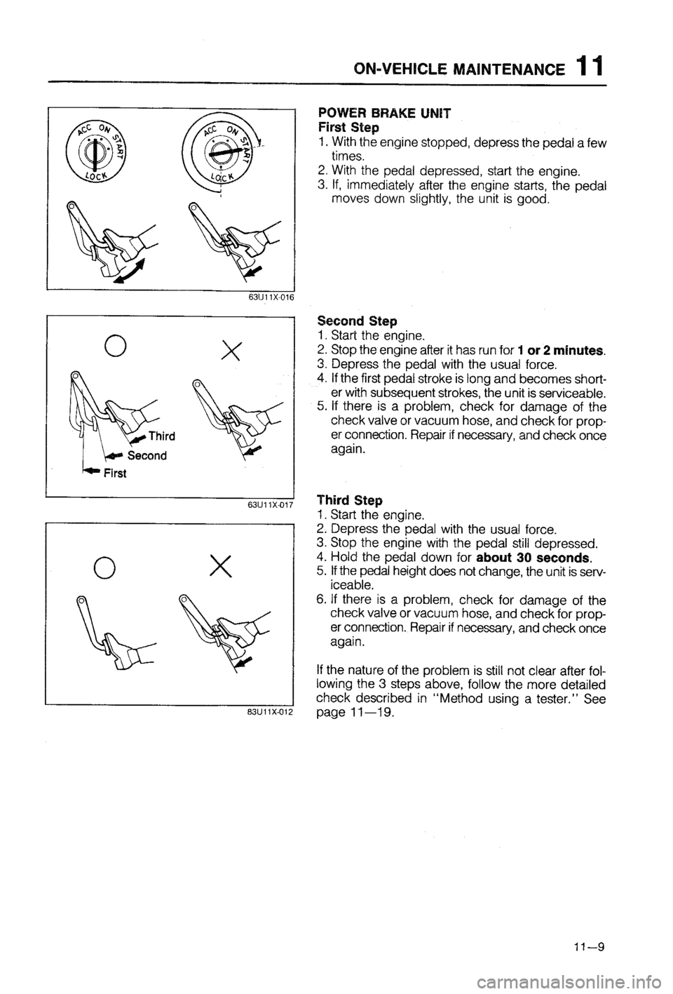 MAZDA 323 1988  Workshop Manual 
