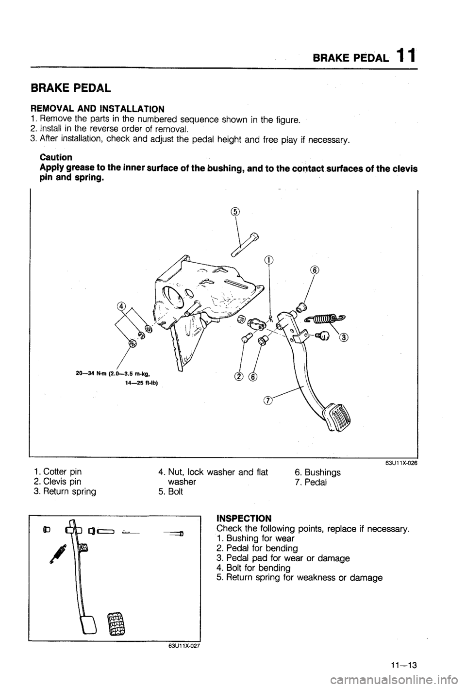 MAZDA 323 1988  Workshop Manual 