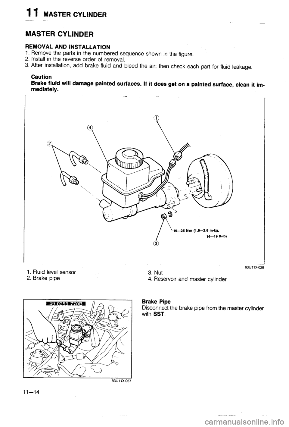 MAZDA 323 1988  Workshop Manual 