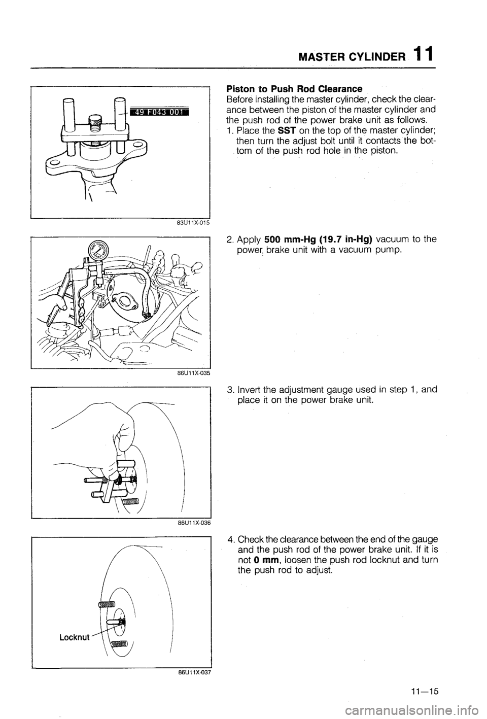 MAZDA 323 1988  Workshop Manual 