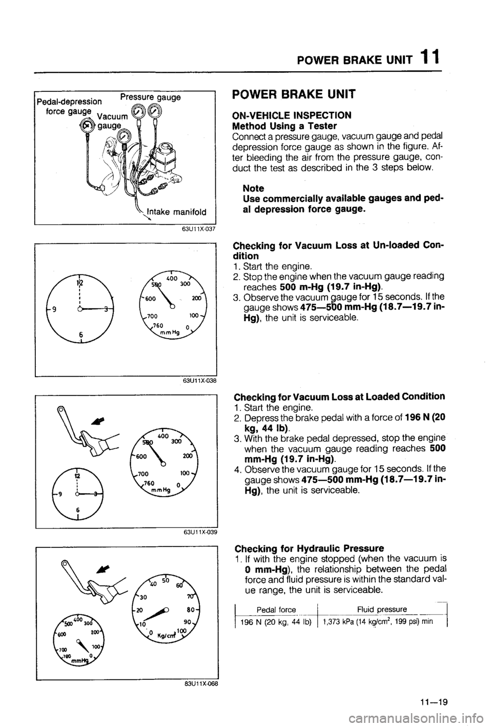 MAZDA 323 1988  Workshop Manual 