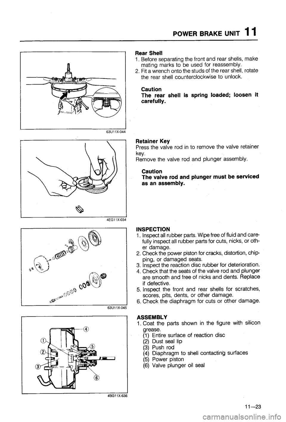 MAZDA 323 1988  Workshop Manual 