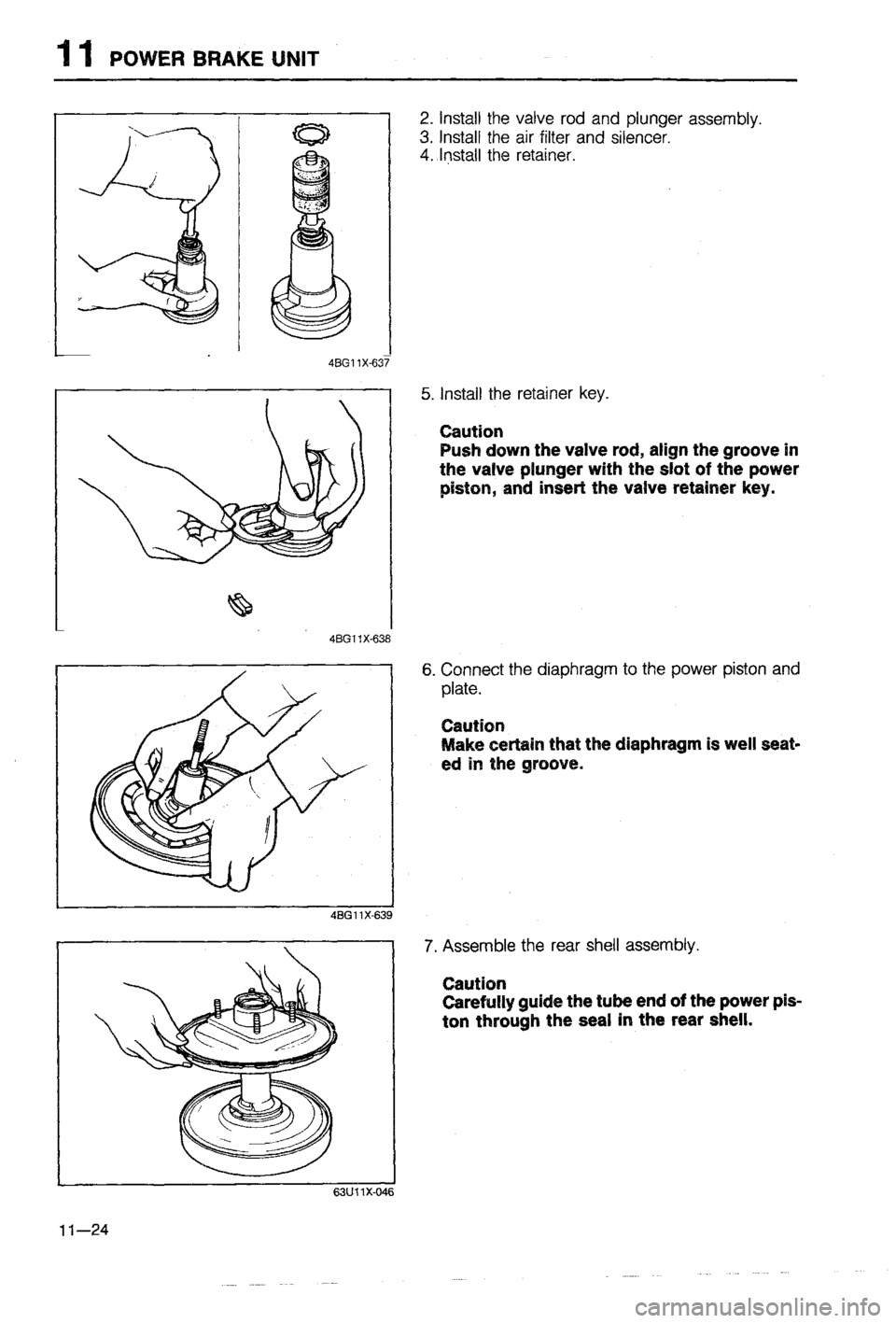 MAZDA 323 1988  Workshop Manual 