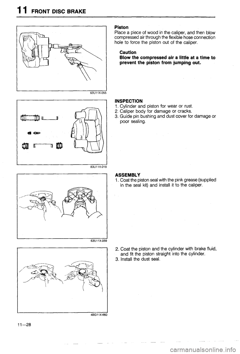 MAZDA 323 1988  Workshop Manual 