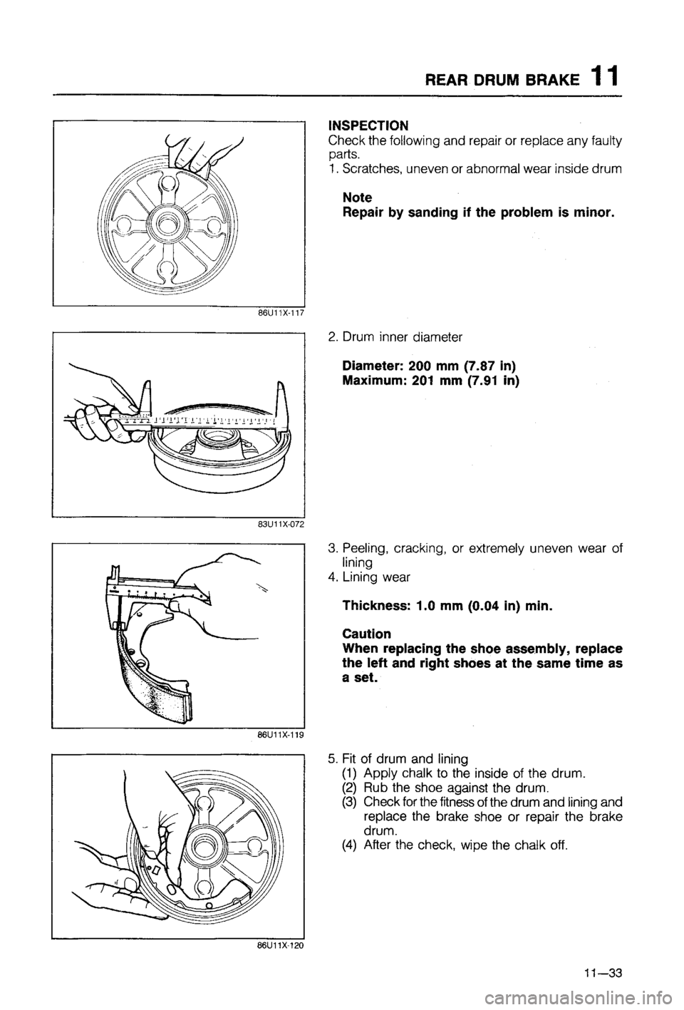 MAZDA 323 1988  Workshop Manual 