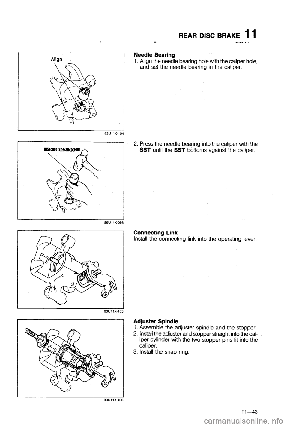 MAZDA 323 1988  Workshop Manual 