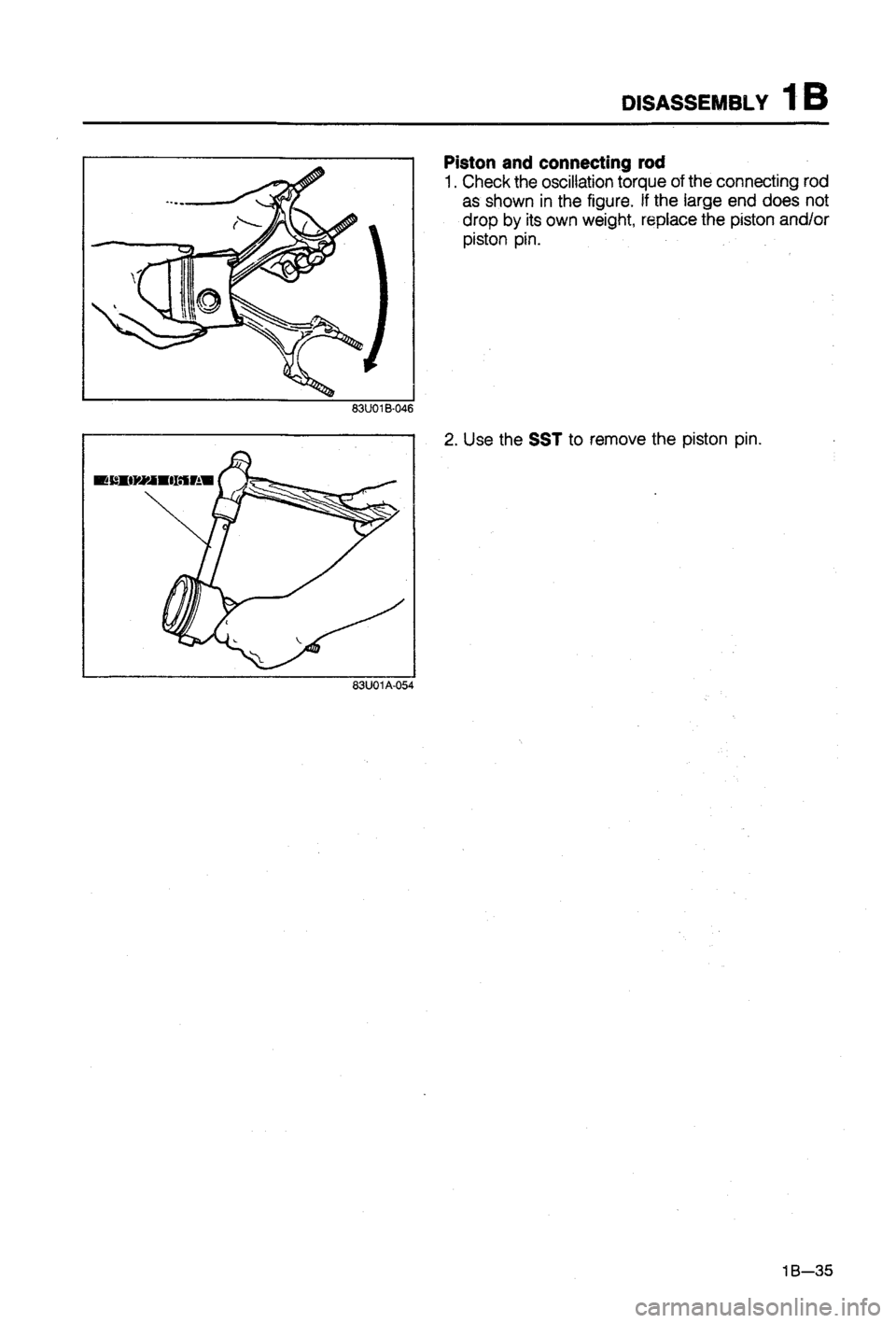 MAZDA 323 1988  Workshop Manual 